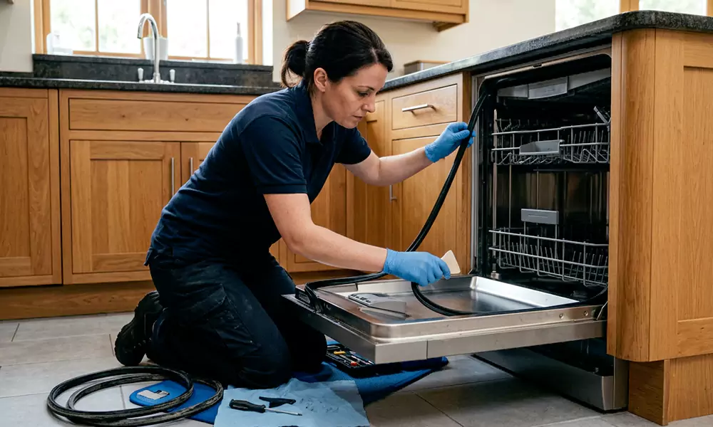 Dishwasher Door Gasket Replacement in Auburn, MA