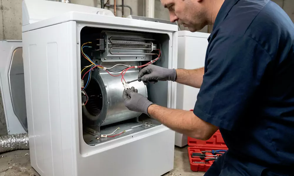 Dryer Thermal Fuse Replacement in Auburn, MA