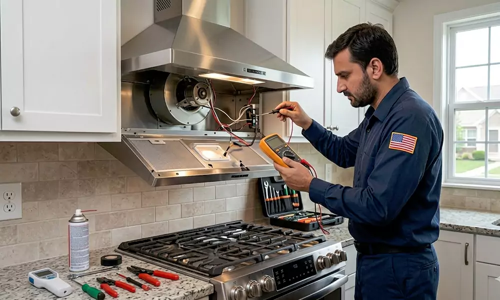 Range Hood Repair in Auburn, MA