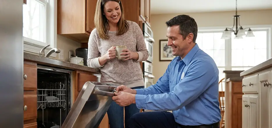 Dishwasher Latch Handle Replacement in Auburn