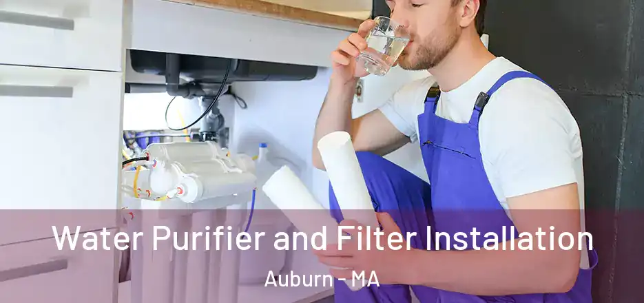 Water Purifier and Filter Installation Auburn - MA